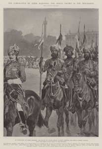 Majestelerinin Taç Giymesi, Tören Alayı